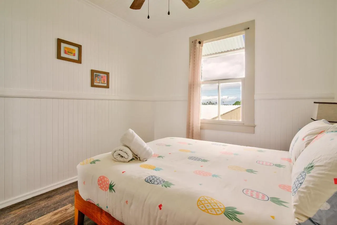 New - Pineapple Loft - Entire House Downtown Hilo With Ac Villa 0*,  United States