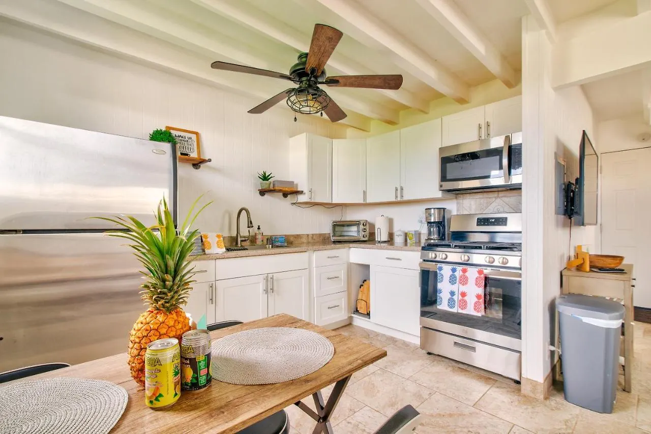New - Pineapple Loft - Entire House Downtown Hilo With Ac Villa 0*,  United States